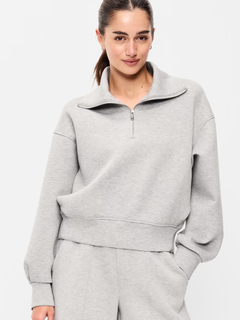Bounce Fleece Half-Zip Pullover Sweatshirt